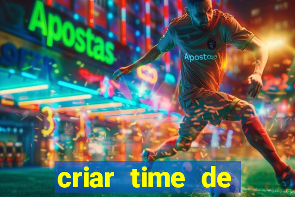 criar time de futebol simulador